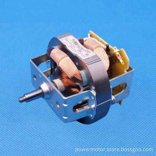 AC Universal Motor with 88 x 72mm Lamination Dimensions, 75mm Length